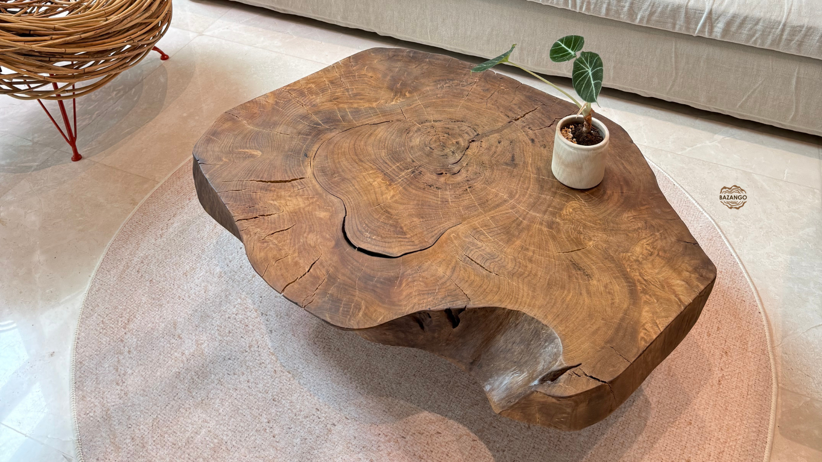 bàn sofa gỗ sang trọng