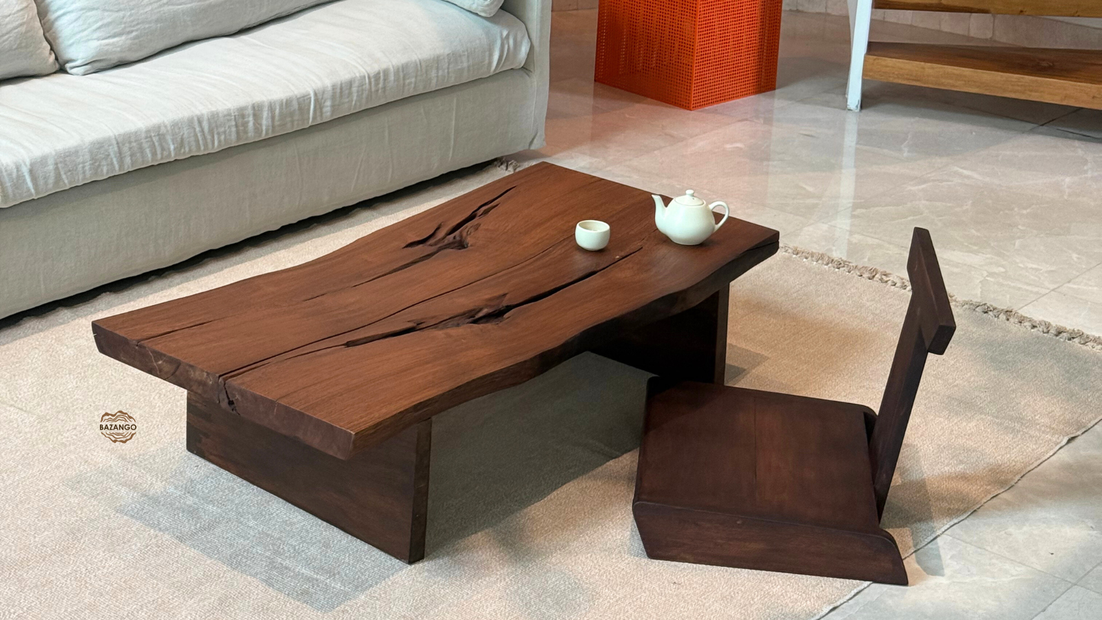 Bàn sofa gỗ tự nhiên