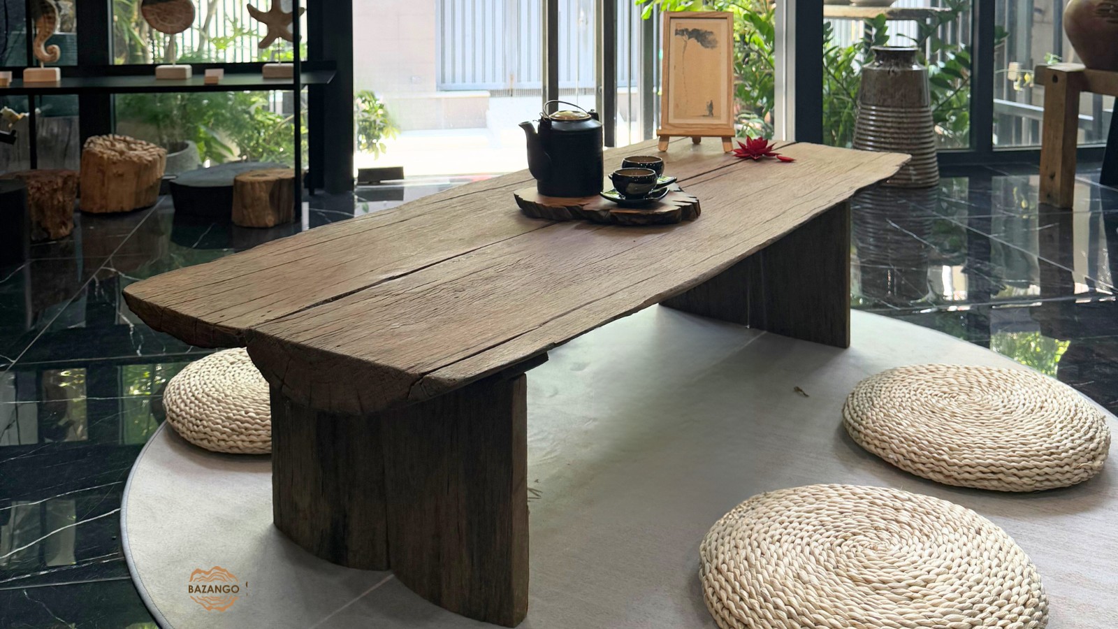 Bàn trà gỗ cao cấp
