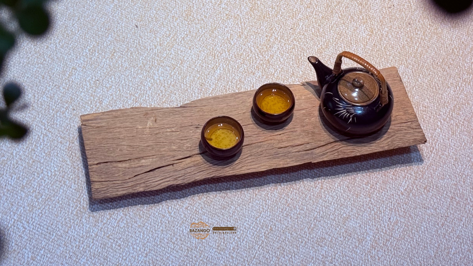 khay trà gỗ lũa