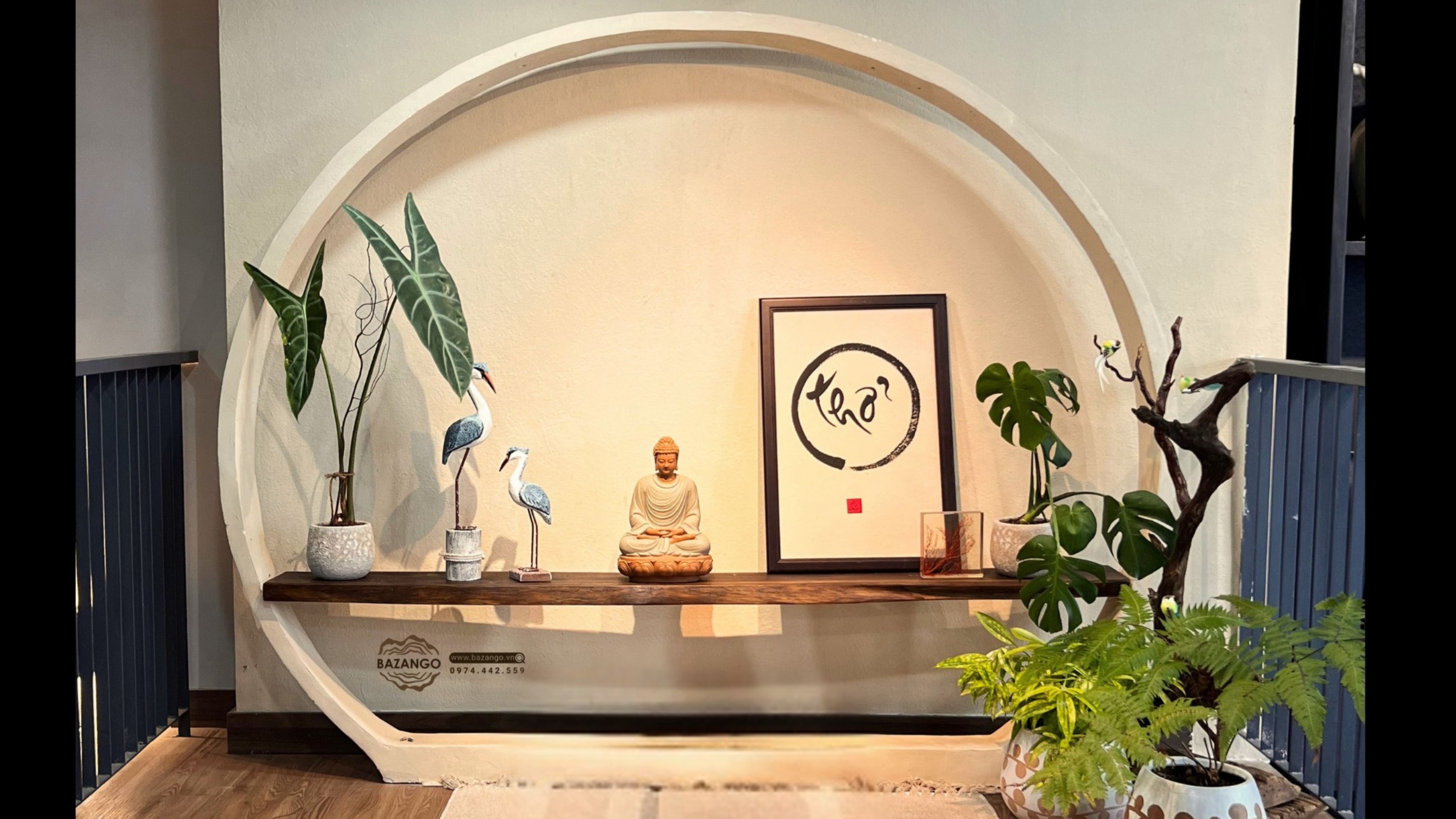 Console gỗ tự nhiên