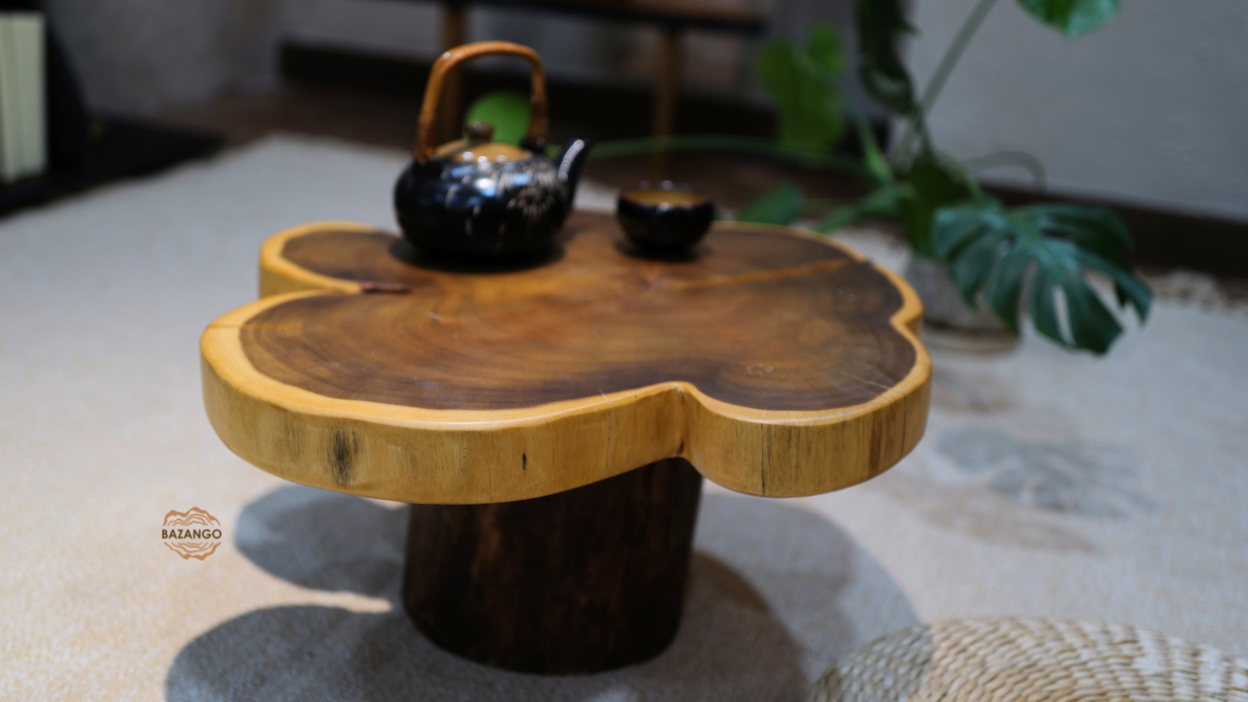 bàn trà gỗ tự nhiên