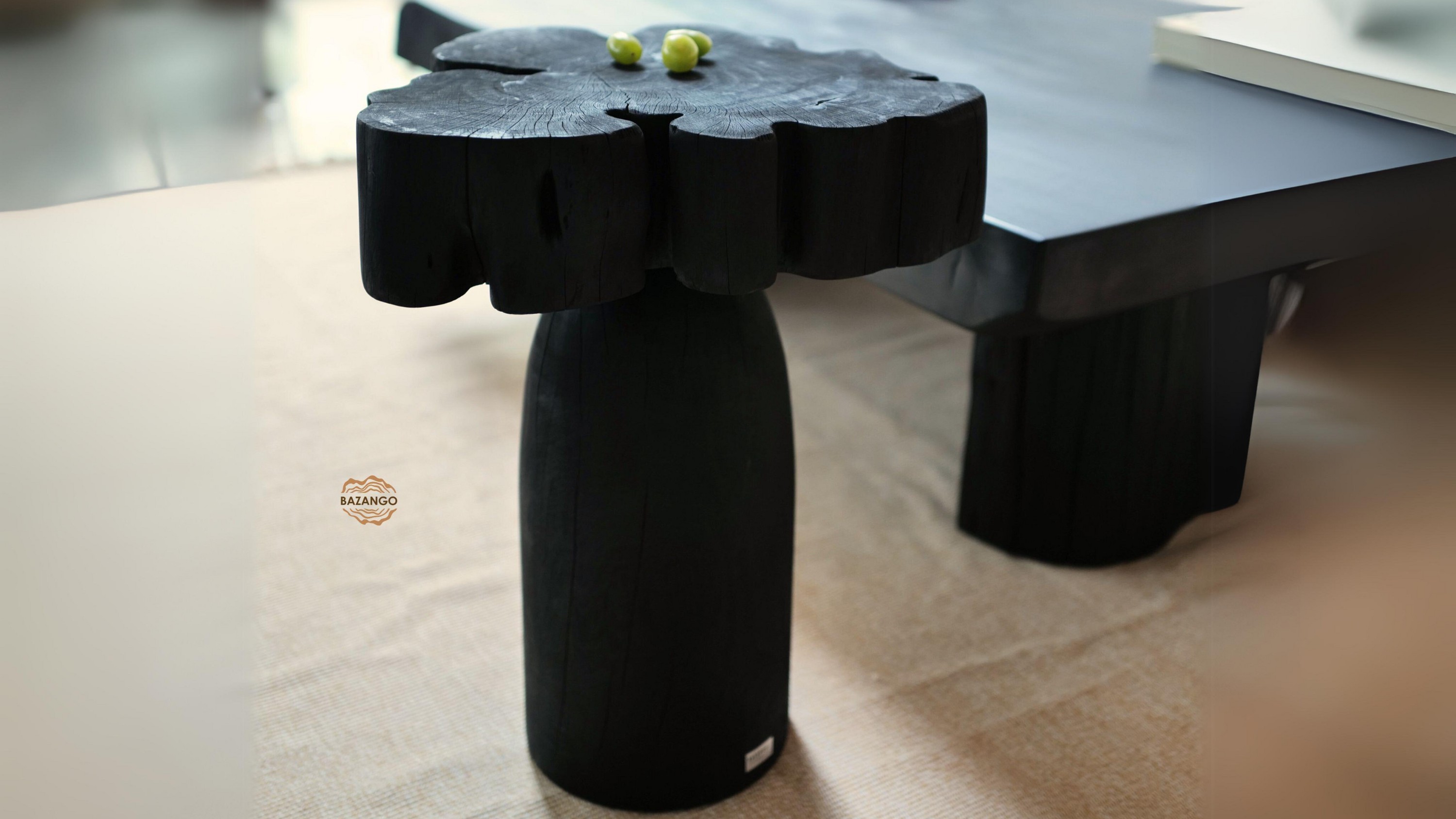 Đôn gỗ tự nhiên
