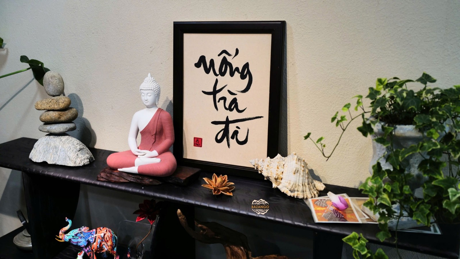 Tranh thiền cho phòng khách