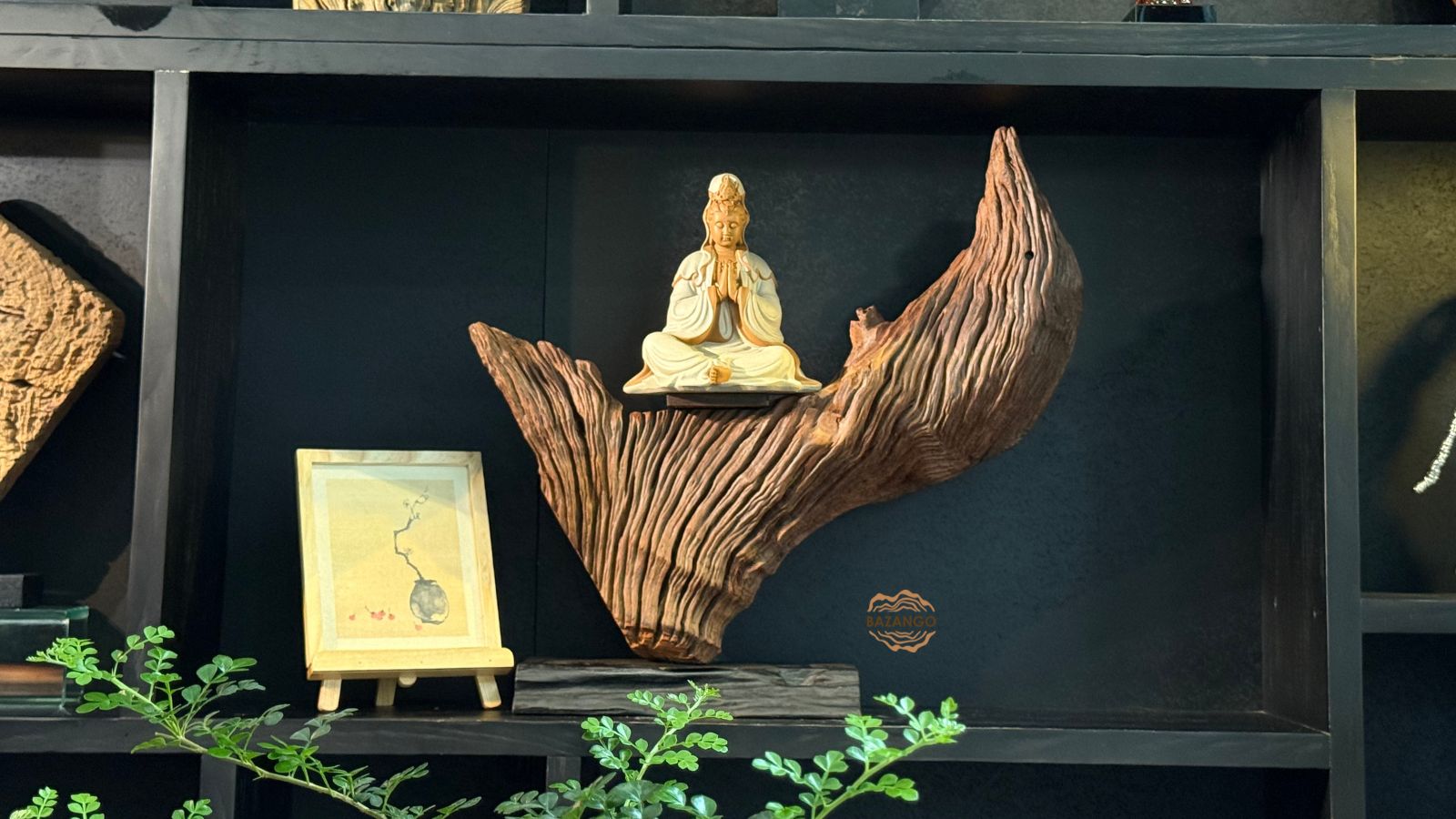 Tượng phật gỗ tự nhiên